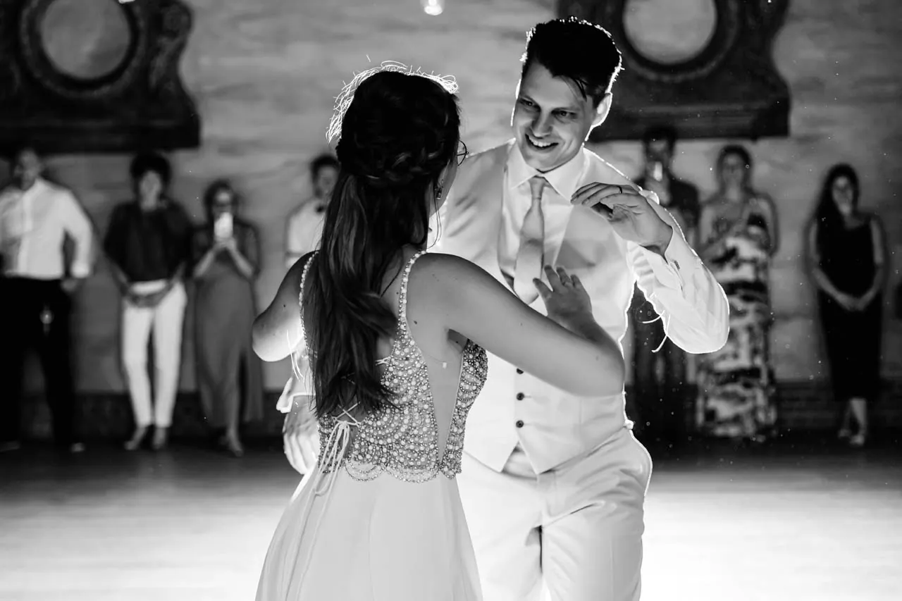 Dancers rehearsing a Salsa and Bachata stage choreography at Lovania Dance Company